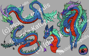 • Noodle Dragon - Adopt #9A